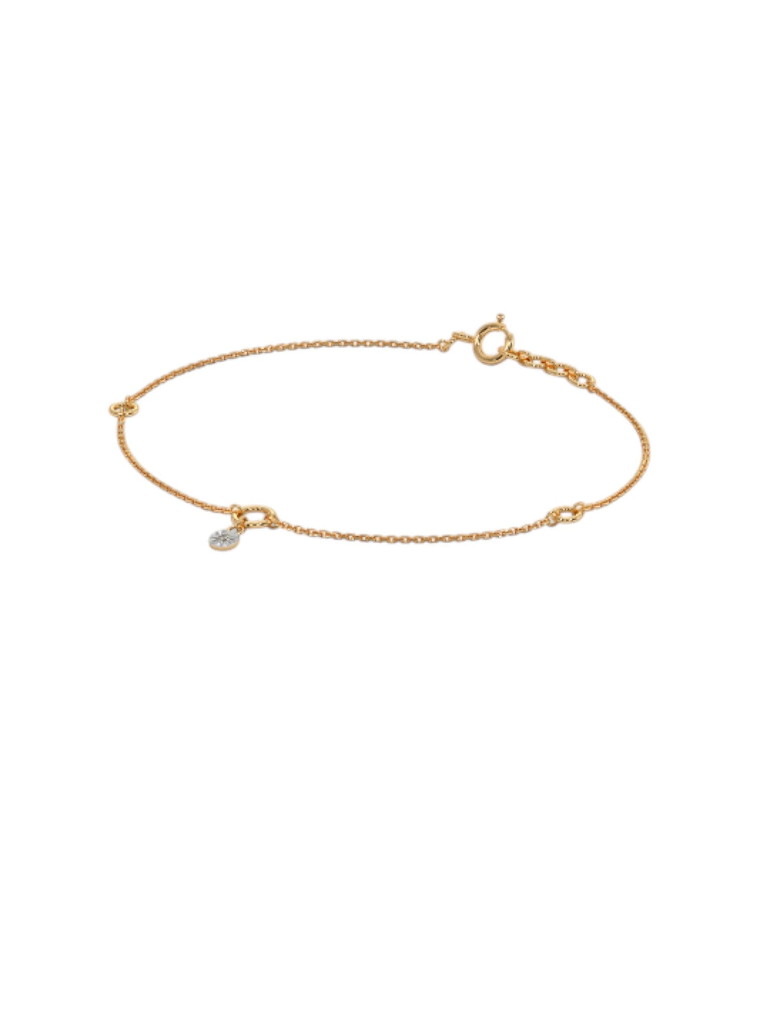Anti Tarnish 925 Sterling Silver Bracelet  Elegant Gold Plated For Women By Kesardeep